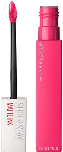 Maybelline Superstay Matte Ink Red Orange Liquid Lipstick, 325 Shot Caller, 1 Count (Pack of 1)