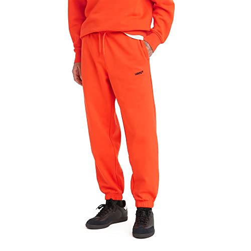 Image of Levi's Men's Seasonal Sweatpants, Tangerine Tango, X-Small