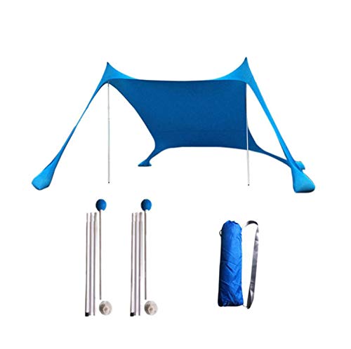 Beach Tents Portable Pergola Windproof Beach Sunshade and Gazebo Tent - 210 X