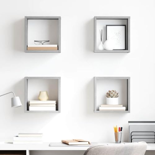 Étagères murales cube pour optimiser les petits espaces du salon - 3