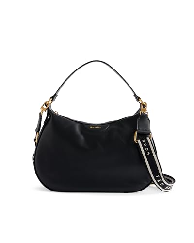 Sac femme hobo en cuir noir Ted Baker Esiah pour le bureau et les sorties