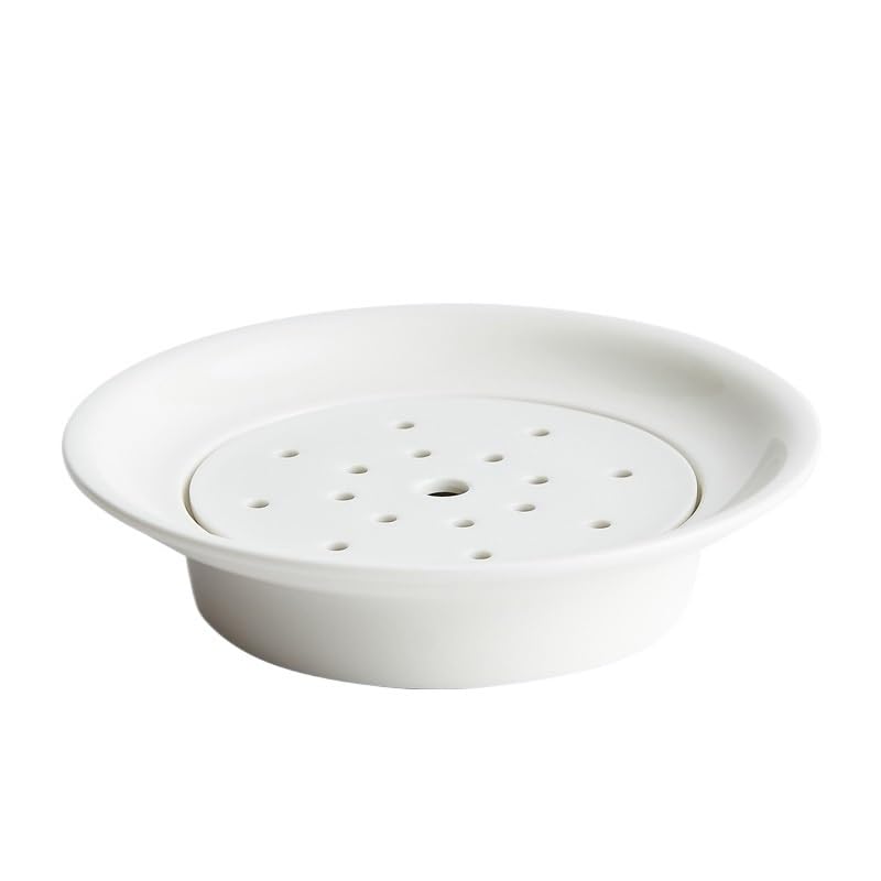 Piatti Cena Piatto di ghiaccio secco in ceramica Ristorante Stoviglie creative Piatto di sushi Piatti di salmone Piatti di sashimi Piatto di ghiaccio domestico Forniture Per Feste(B 9inch)