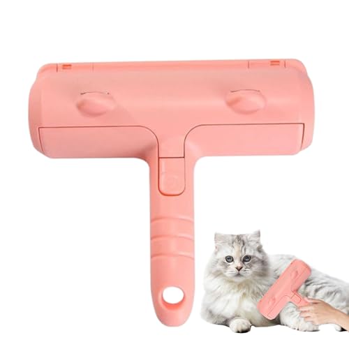 Herramienta para mascotas, quitapelos para alfombras | Finint Roller reutilizable, rodillo de pelusa para camas de hojas, asientos de coche, cepillo reutilizable para depilación de perros