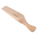 STOBOK 木製拍泥板 粘土成形ツール 粘土型テクスチャリング用 耐久性に優れた陶芸アクセサリー プレスと成形に 愛好家向け