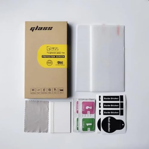 Image of 9H Tempered Glass Screen Protector for Pixel 9 Pro XL - Anti-Scratch, HD Clear, Bubble Free, White Edge | Pack of 10