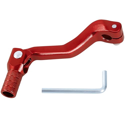 Ampia gamma di applicazioni: che si tratti di moto fuoristrada, ATV o motociclette leggere, purché si adatti al diametro del foro di montaggio da 11 mm, è possibile utilizzare la nostra leva del cambio impilata.