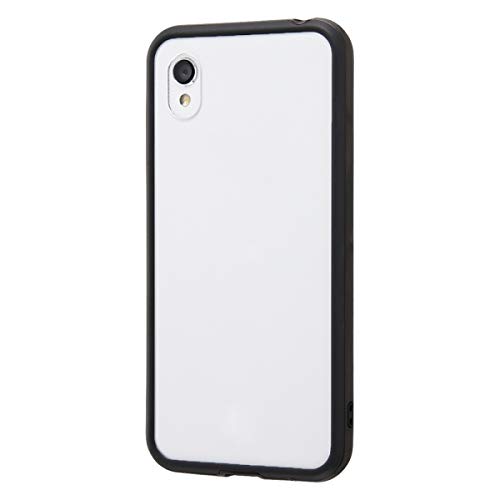 イングレム AQUOS sense2/Android One S5 ハイブリッドバンパー+背面パネル /ブラック IN-AQSE2HB/B