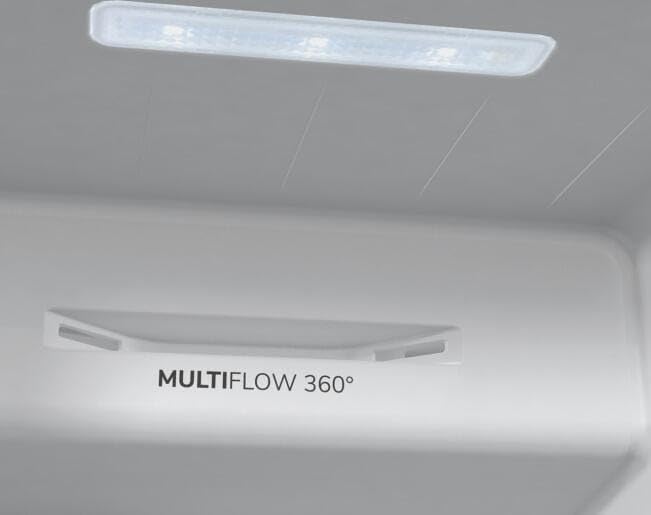 Gorenje NRR 9185 DAXL Side by Side - Frigorifero congelatore, EEK D, capacità totale di 550 litri, No Frost Plus, sistema di raffreddamento MultiFlow, ConvertActive, FastFreeze, display LED, acciaio