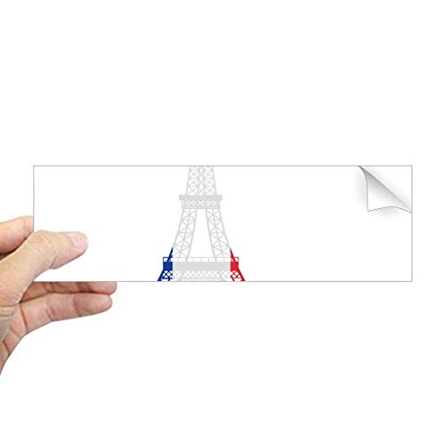 Sticker fenêtre Tour Eiffel Paris France rectangulaire pour vitre et déco