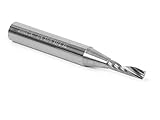 Yonico 31011-SC O-Flute Up Cut Solid Carbide CNC Router Bit, 1/8 x 1/2 x 1/4 x 2