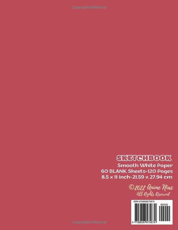 Anime Girl Artist Drawing Book For Girls: Sketchbook to Draw Sketch Anime Manga Art Supplies, Cute Anime Drawing Books for Girls Teens Kids, Notebook for Creative Writing Sketching image 3