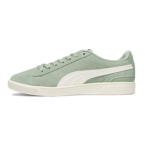 PUMA Womens Vikky V3 Wide Perforated Lace Up Sneakers Shoes Casual - Green - Size 10 M3