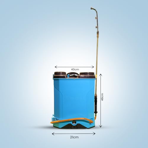 Image of SS GOLD Battery Operated Knapsack Sprayer 12V 18AH - High Pressure Spray, Knapsack Sprayer, 16 Litre Tank Capacity, for Spraying in Pesticides, Herbicides, Fungicides, Etc.
