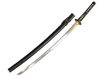 Amazon.co.jp: 模造刀（美術刀） オリジナル 黒石目 大刀 アルミ