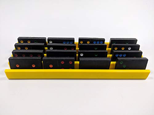 Set de cuatro bandejas plásticas para dominó miniatura 4