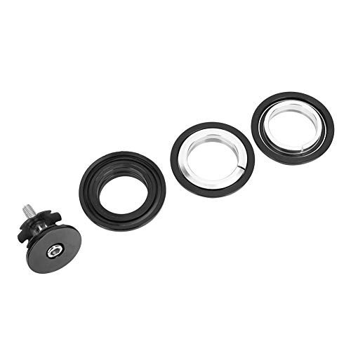 Demeras Auriculares de vástago de Horquilla Delantera de Bicicleta, Accesorios externos de Bicicleta de Repuesto para Tubo de dirección de Bicicleta