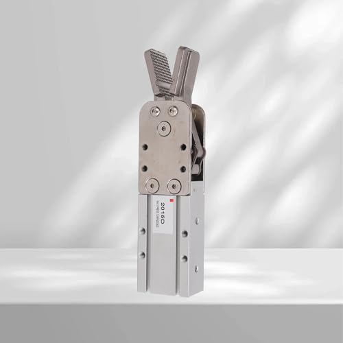 0,15 Bis 0,7 MPa, Doppeltwirkender Luftgreifer, Pneumatikzylinder, 1 KN Spannkraft, Luftzylinder, Robotergreiferklemme für Fabriken, Industrielle Produktion, Werkstätten