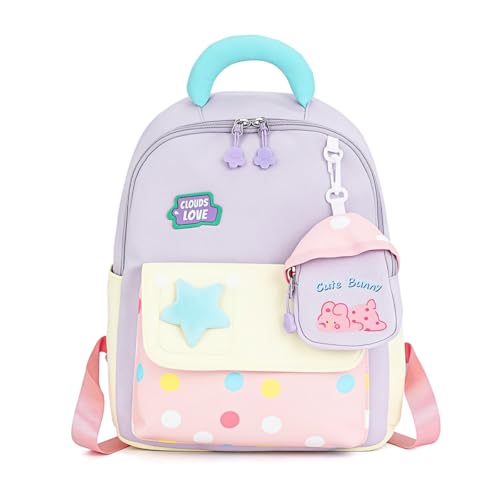 Image of PALAY Mini Toddler Bag for 2-5 Years Cute Cartoon Small Kids Bag with Small Pouch Lightweight Mini Toddler Backpack
