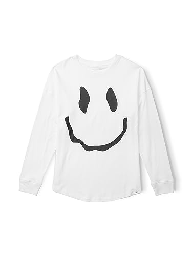 Image of Happy Nation Girls Relaxed Cotton Long Sleeve T Shirt