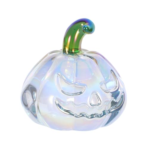 Figurines de citrouille en cristal pour décoration de table de Thanksgiving et d'automne