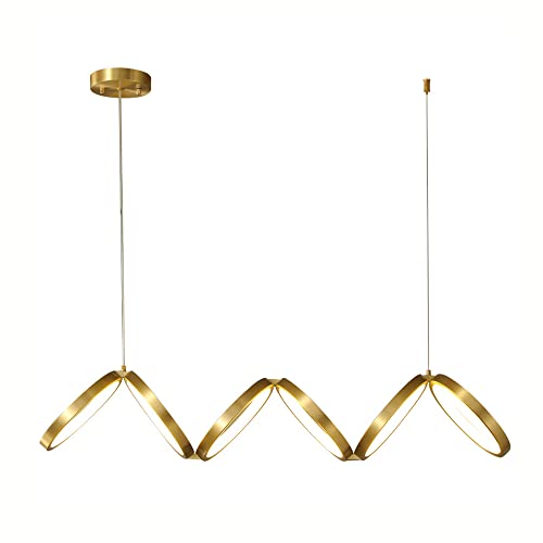 Lustre en laiton réglable pour éliminer les zones d'ombre de table