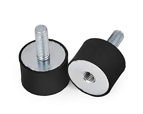 Ds. Distinctive Style Rubber Shock Absorber Set Of 4 Rubber Isolator Mounts M8 Anti Vibration Silentblock For Car Boat #TOP2