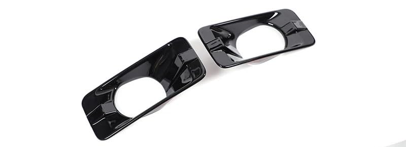 Elegante cubierta de luz antiniebla delantera en ABS negro brillante para Prado LC250
