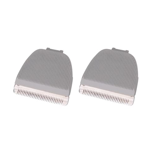 2 peças de lâmina de substituição para máquina de cortar cabelo para CP-6800 KP-3000 CP-5500, cinza