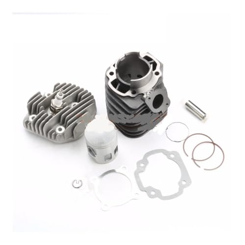 Kit vilebrequin et cylindre 52 mm, piston culasse pour moteur avec axe de piston 14 mm