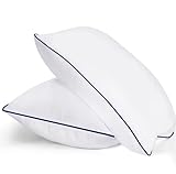 MZOIMZO Supportive Bed Throw Pillows, European Size - 26 x 26 Inches, Set of 2, Hotel Quality with Premium Soft Down Alternative Filled for Back, Stomach or Side Sleepers