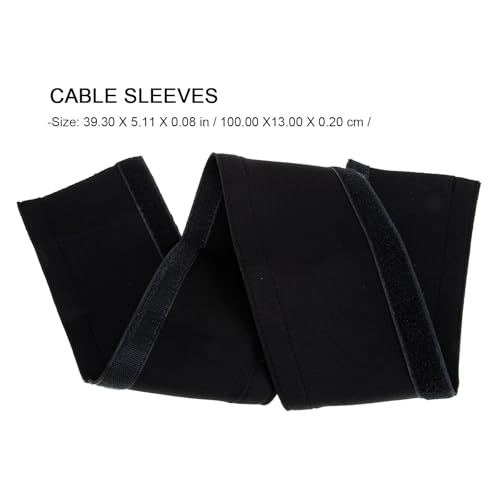 Funda de Gestión de Cables de Neopreno, Manga de Cable Alta Elasticidad para Oficina y Organización Segura de Cables miniatura 5