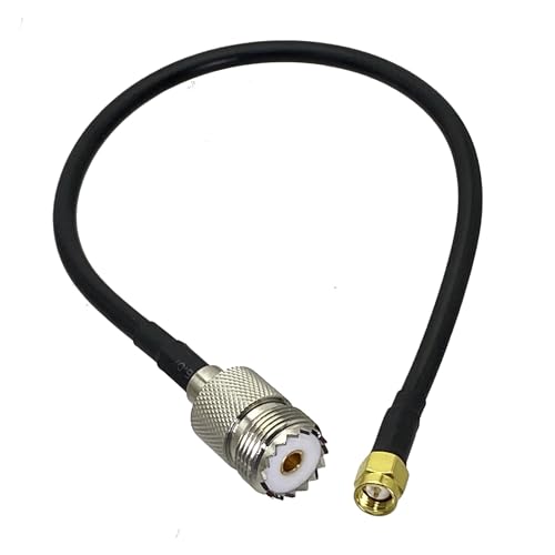 Câble RG58 UHF SO239 femelle SMA mâle 20M pour résoudre les problèmes d'antenne trop courte