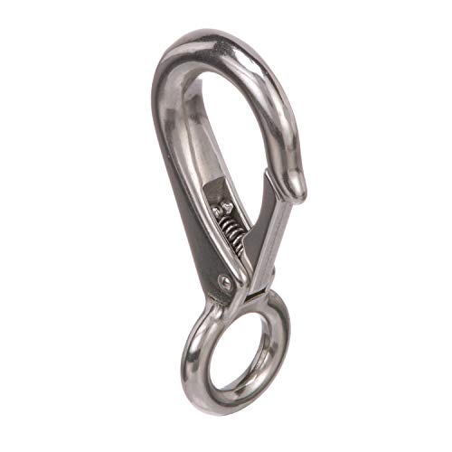 Image of Seachoice Fast Eye Snap, Cast Stainless Steel, Size #3, 3-7 /8 in. Long, 15 /16 in. ID Eye