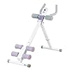 leikefitness-Height-Adjustable-Ab-Trainer-Abdominal-Whole-Body-Workout-Machine-Waist-Cruncher-Core-Toner-Leg-Thighs-Buttocks-Shaper-with-LCD-Monitor-AB9300 leikefitness Height Adjustable Ab Trainer Abdominal Whole Body Workout Machine Waist Cruncher Core Toner,Leg,Thighs,Buttocks Shaper with LCD Monitor AB9300 (Purple)