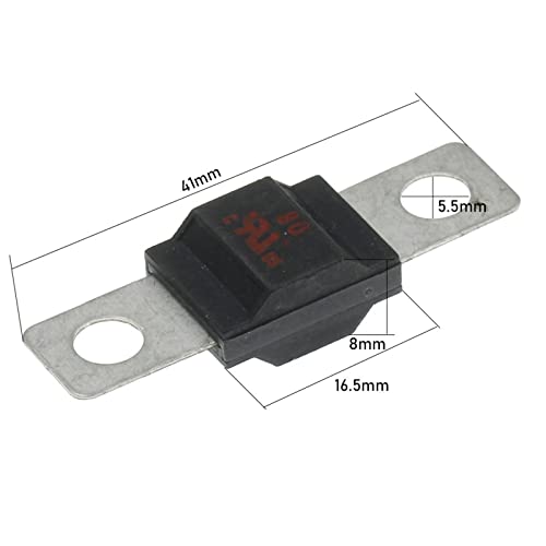 Fusible à fourche ANS 125V anti-vibration pour circuits électriques 32V
