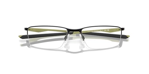 Image of Oakley Mens OX3218 Socket 5.5 Rectangular Eyeglasses