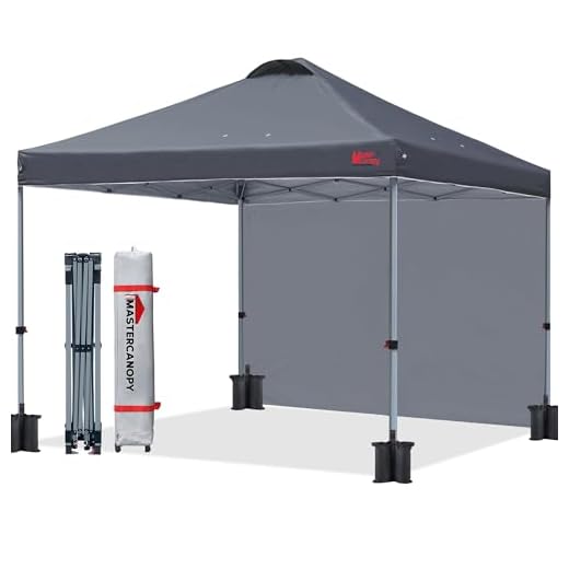 Best wind umbrella vents portland MASTERCANOPY Durable Pop-up Canopy Tent