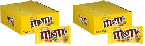 M&M's Peanuts Snack en Bolitas de Colores con Cacahuete y