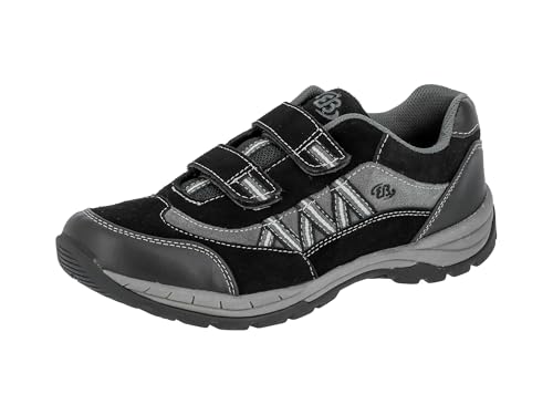Brütting Herren Man Comfort V Sneaker, Schwarz Anthrazit, 44 EU