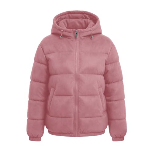 Cethrio Womens Packable Puffer Jacket Womens Puffer Jacket Full Zip Hooded Quilted Jackets Winter Outerwear Coats Fall Jackets for Women 2026 Chaqueta Para Mujer Soft Autumn Capsule Wardrobe - image 4