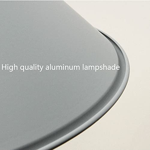 Suspension E27 Macaron en métal réglable avec tête simple pour éclairage de table à manger