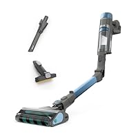 Shark PowerDetect Cordless Stick Vacuum, Powerful Suction, HEPA Filtration, Carpet & Hard Floor, Portable, Stick Vacuum for Pet Hair, Java Ice Blue, IP1255