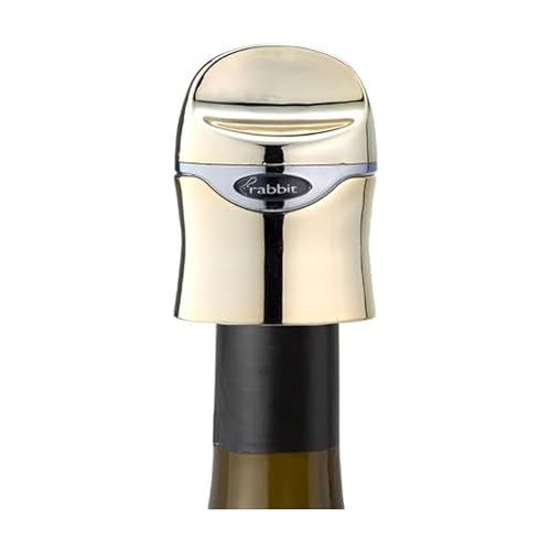 Rabbit Champagne and Wine Sealer, Champagne Preserver, Air-Tight Seal