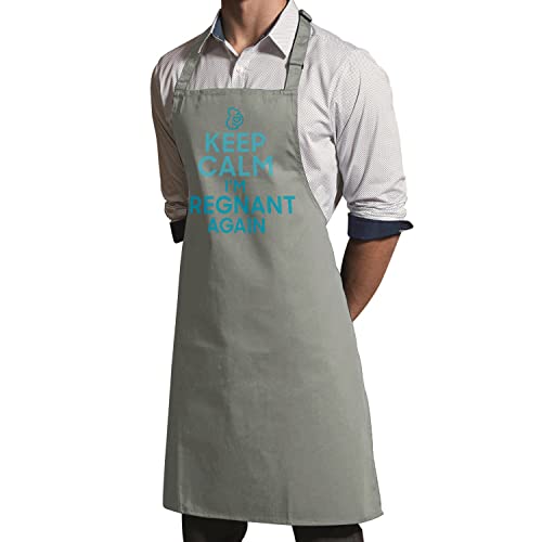 Tablier cuisine enceinte Keep Calm pour future maman - 3
