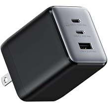 wegear 100W USB C Charger Block, Fast Wall GaN Charger, 3-Port Compact Foldable USB Power Adapter for MacBook Pro/Air, Dell XPS,iPad Pro,iPhone Series,Galaxy S25/S24,and More