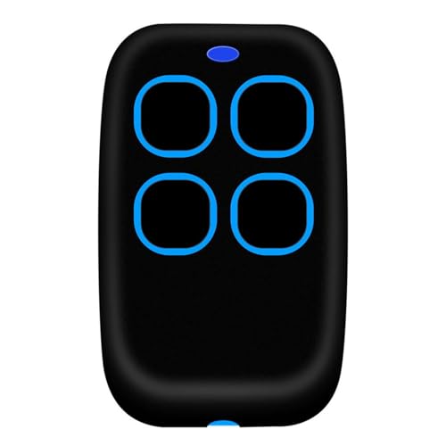 Okaywork Mando garaje universal Telecomando Universali 4 in 1, transmisor de mano,Mando cochera universal programable Rolling Code universale multifrequenza da 250 913 MHz compatible con 301