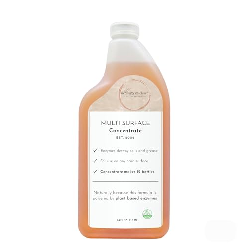 naturally its clean Enzymatic Multi-Surface Cleaner 24 oz Concentrate