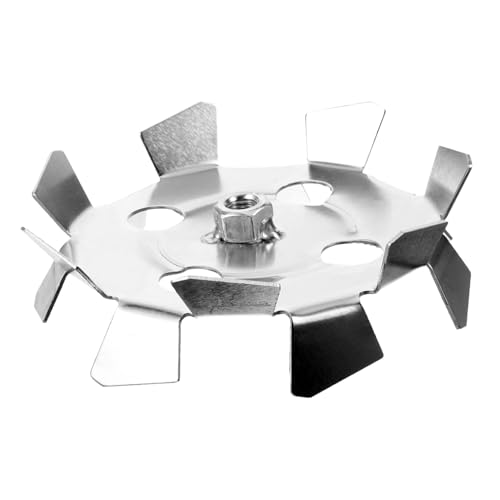 Hoement Accesorio Para Batidora Mezcladora De Cemento Cabezal Mezclador De Barro Para Paneles De Yeso Accesorio De Varilla Para Mezclar Cemento Mezclador De Lodo Acero Galvanizado