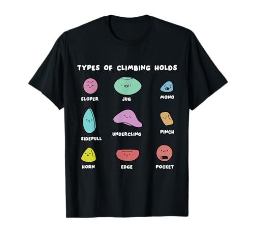 Funny Bouldering Boulderer Indoor Rock Wall Climber Climbing T-Shirt