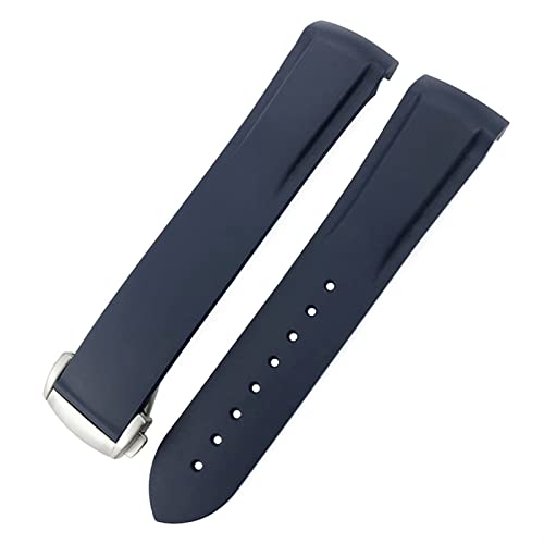 Bracelet de montre en caoutchouc 22 mm 20 mm silicone noir Huawei GT2 PRO incurvé